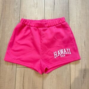 Pink Sweat Shorts